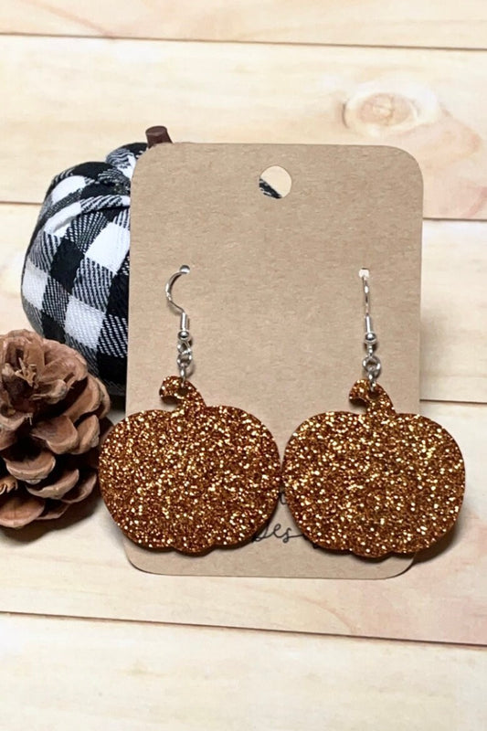 Pumpkin Drop Earrings