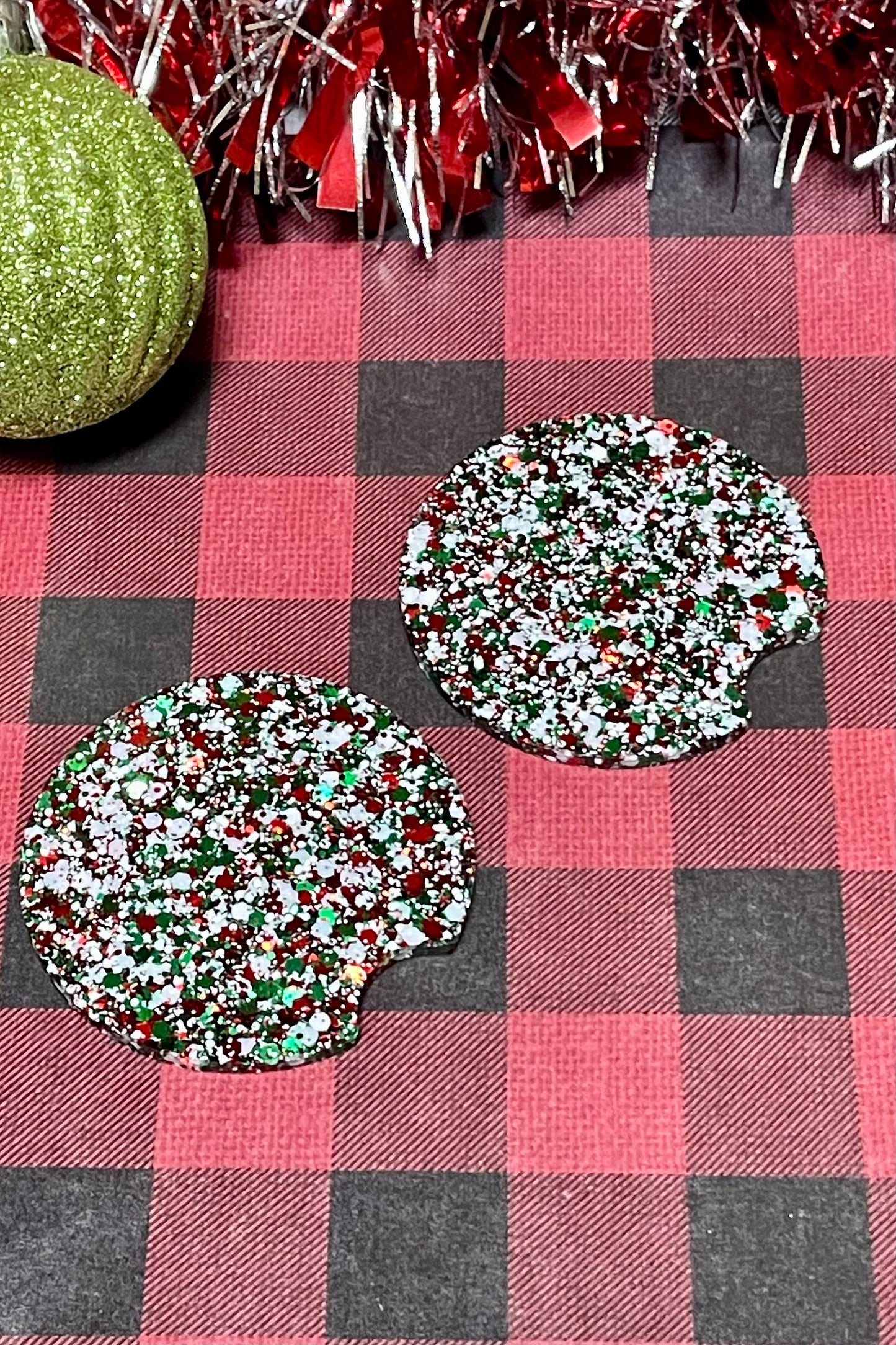 Christmas Car Coasters