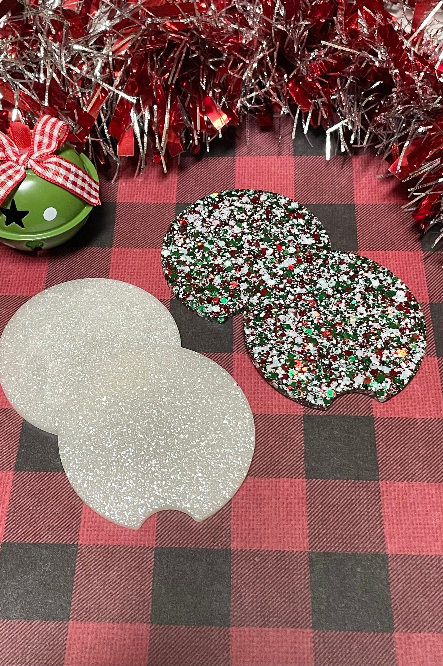 Christmas Car Coasters